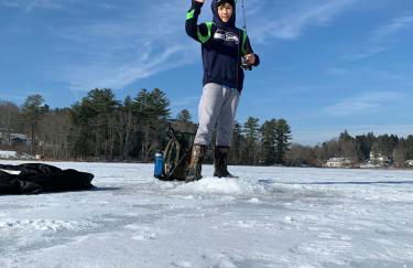 Lakefront Cabin with Private Dock Kenoza Den - Foto 23