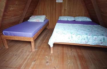 Cabana com Ar condicionado e area de cozinha e banheiro compartilhado a 10 minutos do Parque Beto Carrero - Foto 2