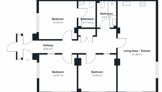 Host Stay The Old Chapel - Foto 3, Habitación