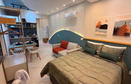 Studio Premium e sofisticado com lazer no Rooftop - Centro do Rio - Foto 1