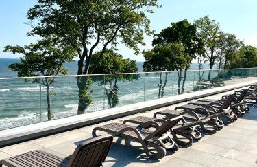 Apartament Golden View Rewal Klifowa 5 Przy plaży, Widok na morze, Basen, Sauna, Siłownia - Foto 22