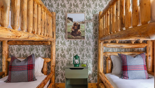 Bears Den Way Resort Cabin w Games Hot Tub View Mins From Dollywood - Foto 2, Habitación