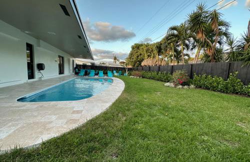 The Sun House - 3 Bed, 2 Bath, Private Pool, Fire Pit, Huge Backyard - Foto 21