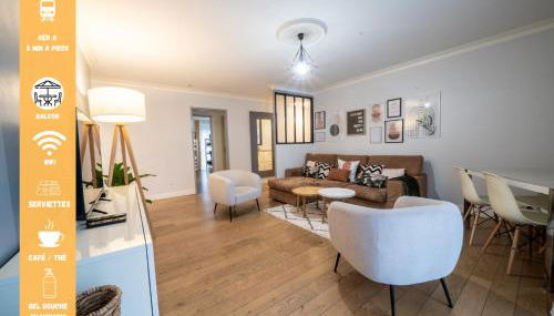 Le Bord de Seine 5min à pieds Gare Parking Privé Gratuit - Foto 3