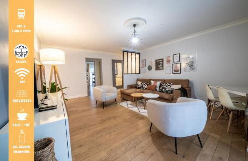 Le Bord de Seine 5min à pieds Gare Parking Privé Gratuit - Foto 3