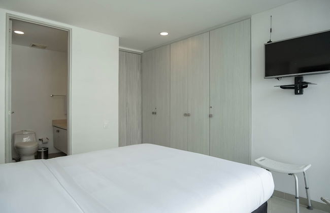 w Comfy 2BR w Ocean View and Pool in CTG - Foto 23