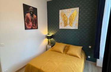 Grand F2 centre-ville, parking privée - Foto 16