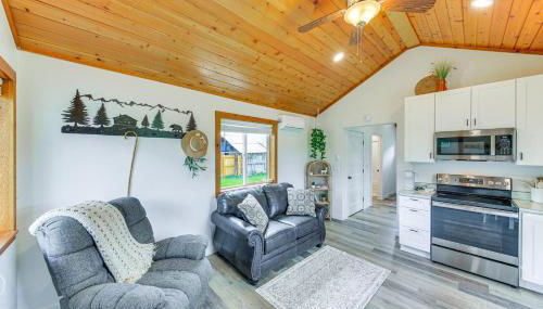 Peaceful Bonners Ferry Cabin with Deck and Mtn Views! - Foto 5