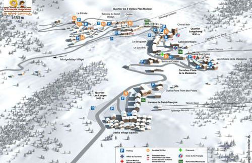 Chalet 6 à 8pers pied des pistes, piscine et vue - Photo 28