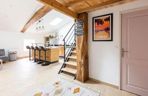 Le nid de bois - Centre ville -Thermes-Center Parc - Foto 1