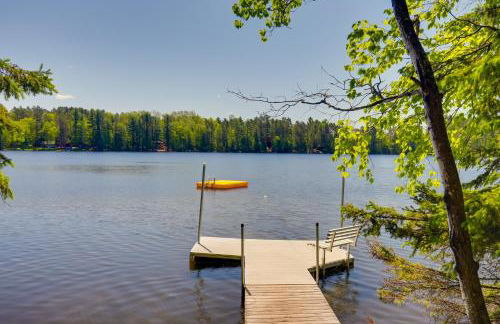 Lakefront Hazelhurst Cabin Dock and Pool Table - Foto 25