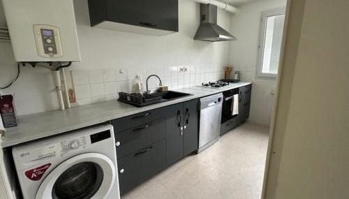 Appart Orleans Gare - Foto 3, stove, dishwasher