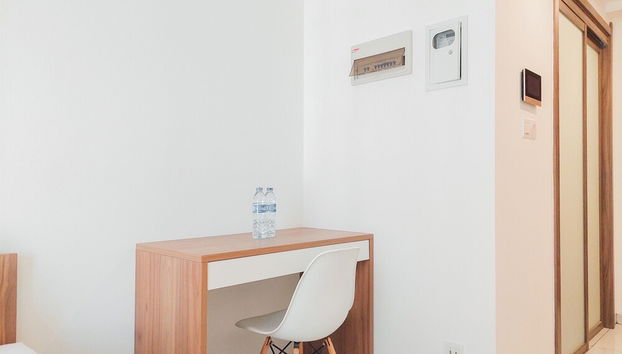Restful And Homey Studio At Sky House Alam Sutera Apartment - Foto 2, Habitación