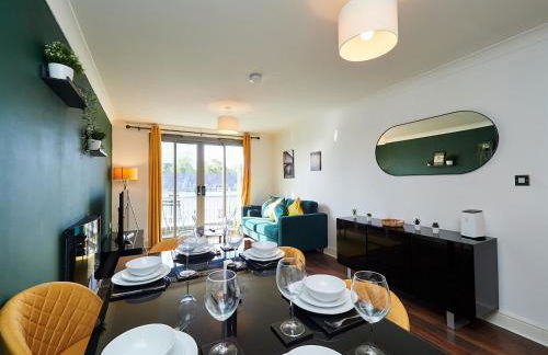 Cosy Emerald Suite - Two Story Duplex Apartment - Balcony - Contractors - Family - City Centre - Broadway Plaza - Five Ways - Sleeps 6 - Foto 6