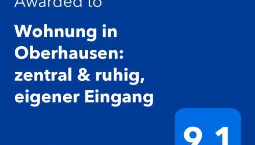 Wohnung in Oberhausen: zentral & ruhig, eigener Eingang - Foto 2