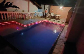 Casa 5 quartos ar cond piscina churrasqueira a 550 m da praia - Foto 14