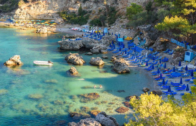 Balade en bateau le long des plages de Rhodes - Photo 6