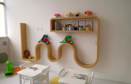 Flat Aconchego, próximo ao centro de Osasco, ar condicionado, academia, piscina, wifi e varanda - Foto 20