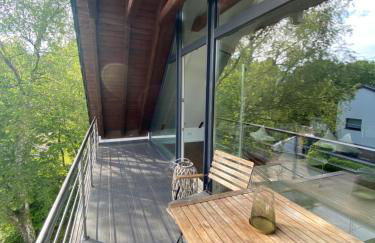 Modernes Ferienhaus mit 2 Balkonen, Terrasse und Garten ! - Foto 30