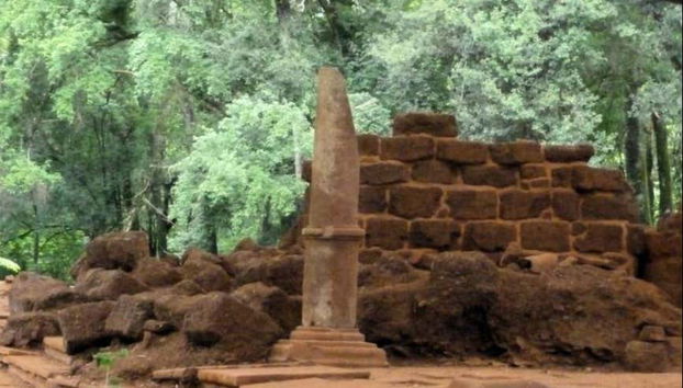 Vestiges de la mission de Notre-Dame de Lorette