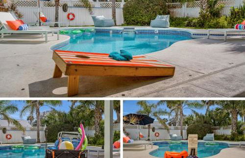 Walk to Beach, Heated Pool, Dog-Friendly, Firepit - Foto 42