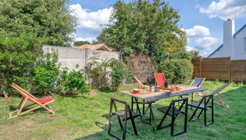 À 300m des plages, maison pour 9 adultes - Foto 4, Garden, Garden view