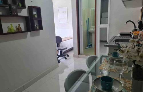 Kitnet 205 no centro com ar condiciona e tv smart - Foto 8