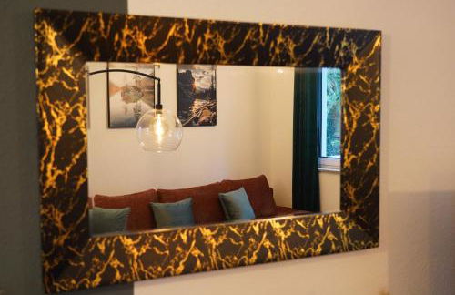 Design-Apartment I direkt im Zentrum von Bad Krozingen I Boxspring I Terrasse mit Garten & direktem Parkplatz I Boxspring I Nespresso - Foto 20