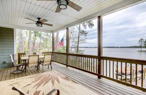 Lakefront Leesville Retreat with Private Dock! - Foto 32