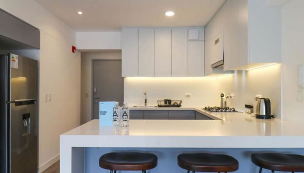 w Fantastic 1BR With Balcony in Miraflores - Foto 3, Habitación