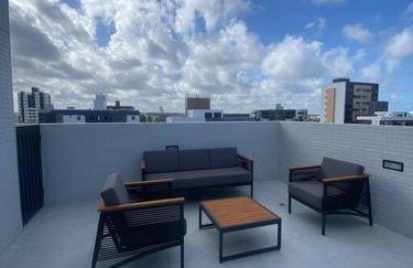 FLAT aconchegante e moderno, 100m do mar - Foto 14