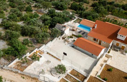 Didova kuća, Holiday home with Private pool near Rogoznica,Sleeps 9 - Foto 21