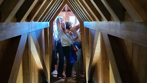 Visitando a torre norte