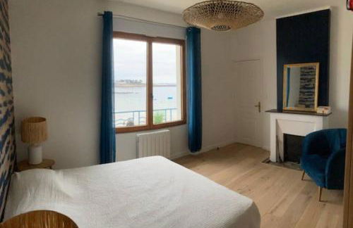 Appartement 3p 70m2, vue mer, plage et port de Lomener - Foto 15