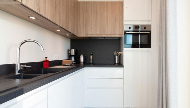 Stylish Apartment With Terrace in Bredene - Foto 5, Cocina privada