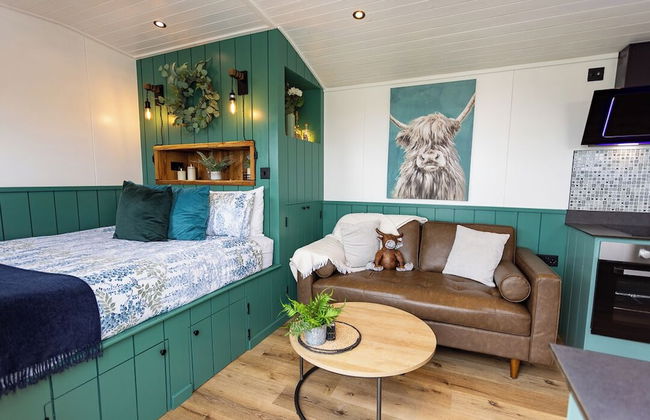 Willows Rest - 1 Bed Shepherd's Hut - Pentlepoir - Foto 13