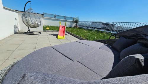 City Center Rooftop 7pers Parking Disney Paris free wifi - Foto 2, Garden, Garden view