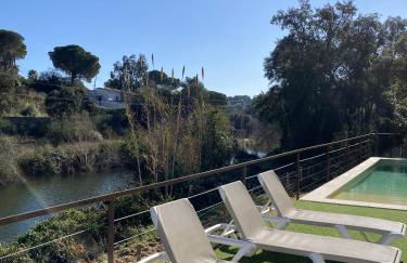 Casa Rio de Oro con piscina con playa y barbacoa - Foto 6