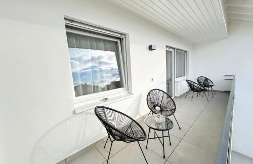 Basilisk Homes - in Grenzach-Wyhlen bei Basel - 4 x Moderne Fewos je 1bis2, 1bis4 oder 1bis6 Pers mit Küche und Balkon oder Terrasse - Parkplätze vorhanden - Foto 68