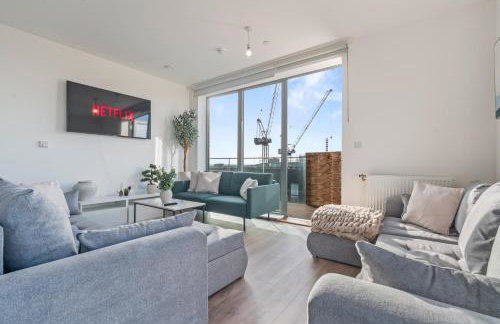 Luxury Penthouse Wembley Stadium Sleeps 10 and Parking - Foto 1