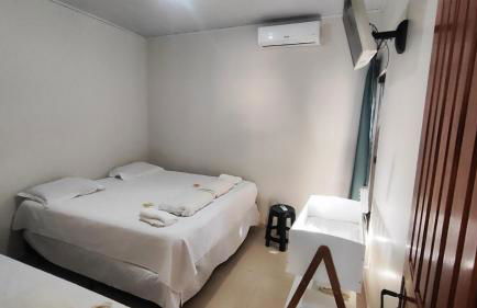 Casa tem 2 quartos com ar condicionado, garagem, aumenta geralmente é mais 50 por cento o valor - Foto 5