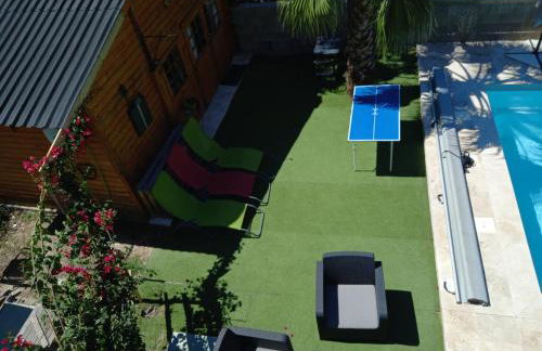 Casa di legnu ,charmant chalet avec piscine - Foto 5