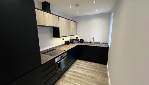 Queen Apartment - High Spec - En-Suites - 7 Guests - Foto 5, stove, toaster