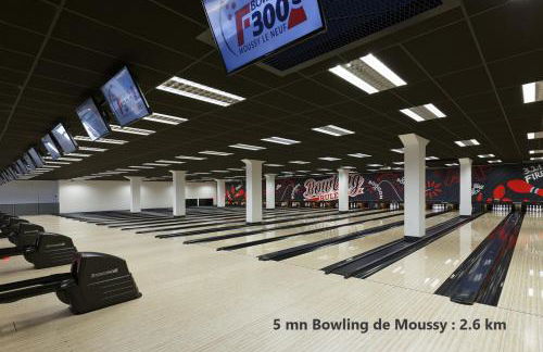 Studio Bleu - Parc Astérix - Mer de Sable - Villepinte - Aéroport CDG - Foto 15