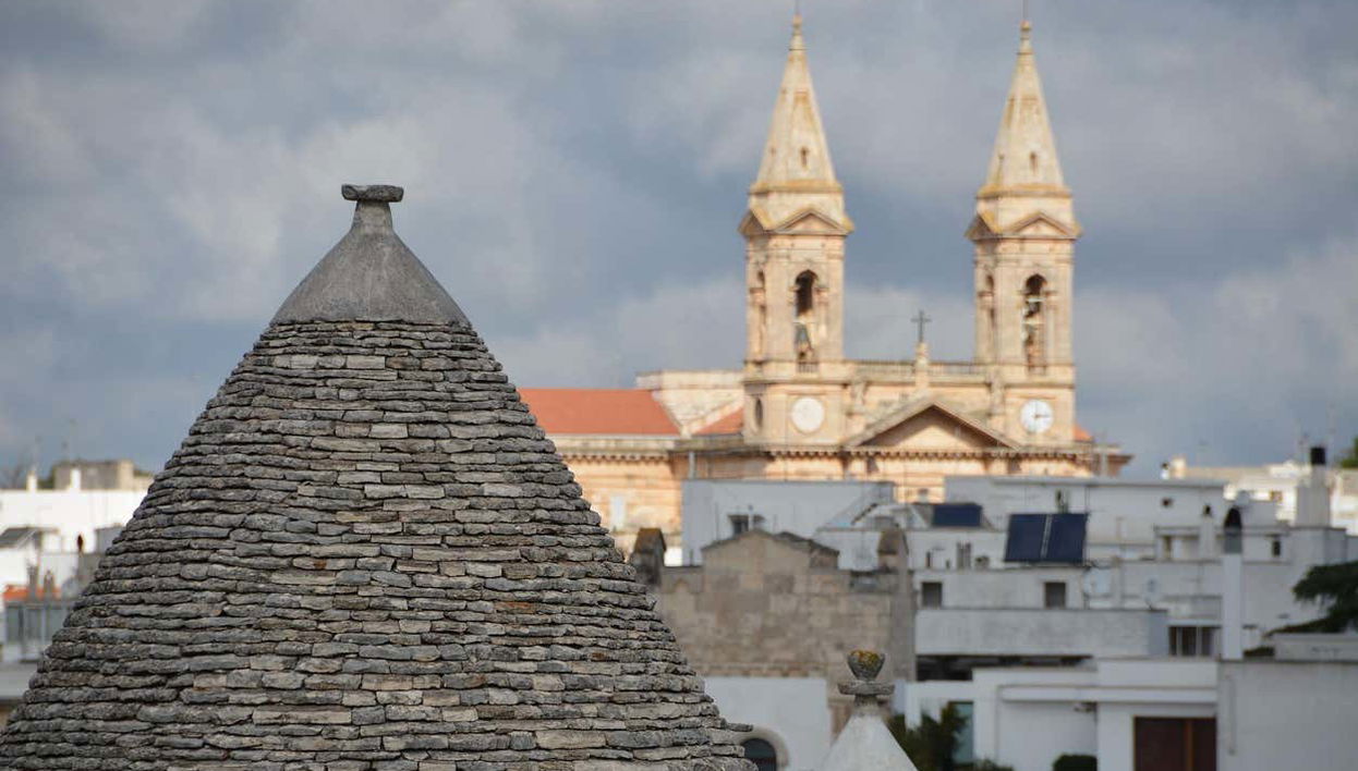 Détail d'un des trulli d'Alberobello