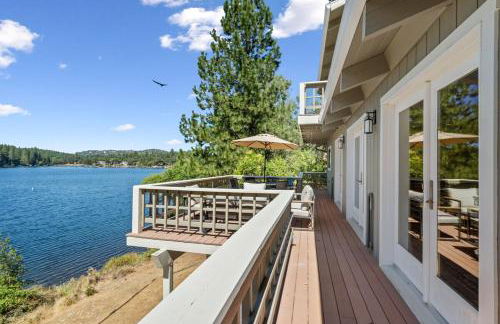 Lakefront Villa with 180 degree view private dock and boats - Foto 59
