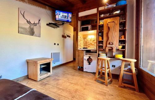 Chaleureux studio près des pistes avec parking et animaux acceptés - FR-1-505-6 - Foto 3