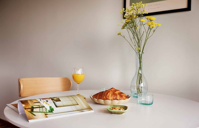 homie stay Architektenapartments im Grünen mit Blick auf die Würzburger Innenstadt - Photo 5