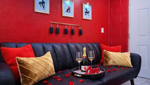 Red Chamber Hot Tub Couples Retreat - Foto 2