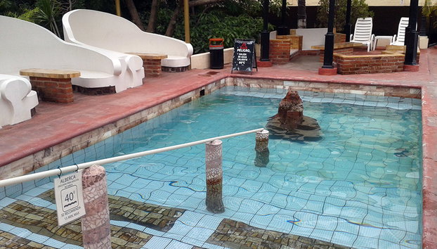 Hot springs in nature - Photo 2